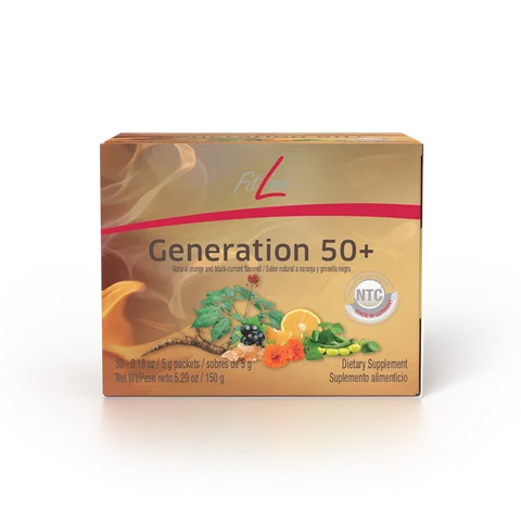 Official FitLine Generation 50+ product packshot